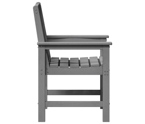 Dārza Ēdamgalda Krēsli 6 Gab Gaiši Pelēki 65.5X55.5X88 Cm Hdpe Vidaxl
