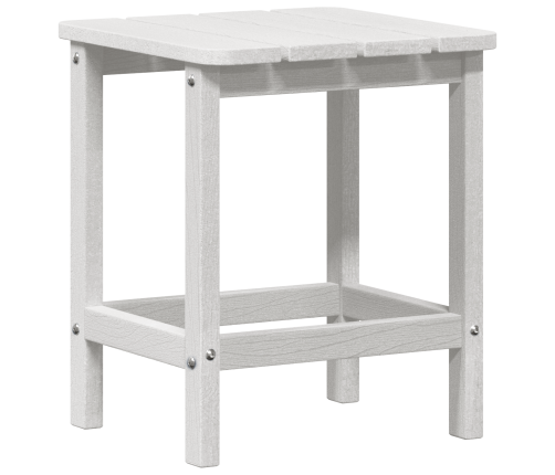 3 Gabalu Dārza Atpūtas Komplekts Balts Hdpe Vidaxl