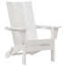 Salokāmie Adirondack Krēsli 2 Gab. Balts 74.5X80.5X90 Cm Hdpe Vidaxl