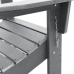 Salokāmie Adirondack Krēsli 2 Gabali Gaiši Pelēks 74.5X80.5X90 Cm Hdpe Vidaxl