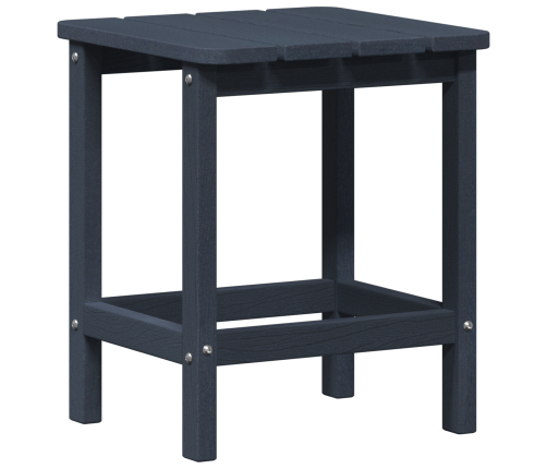 3 Daļu Dārza Atpūtas Komplekts Tumši Zilā Hdpe Vidaxl