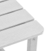 3 Daļu Dārza Atpūtas Komplekts Baltajā Hdpe Vidaxl