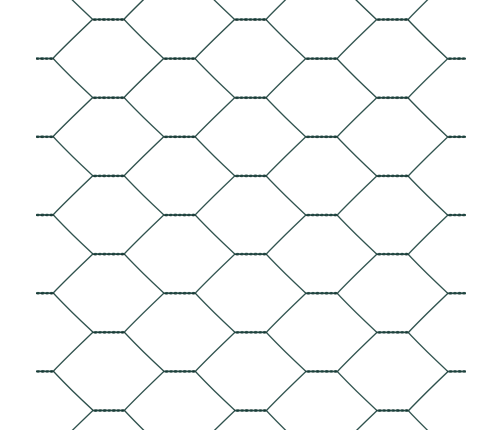Vidaxl Heptagonālais Žogs Zaļš 1.5X100 M Tērauds, Vidaxl Žoga Stabi 13 Gab. Zaļš Ø32 Mm 200 Cm Cinkots Tērauds
