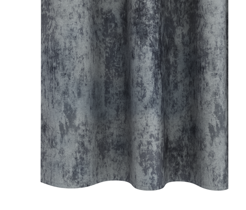 Zīda Aizkari 2 Gab. Ar Stieņa Kabatu Sudraba Pelēks 245X140 Cm Vidaxl