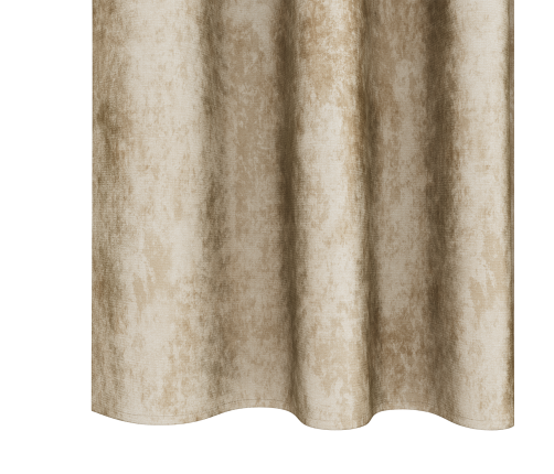 Zīda Aizkari 2 Gab Ar Acīm Krēmkrāsas 140 X 140 Cm Vidaxl