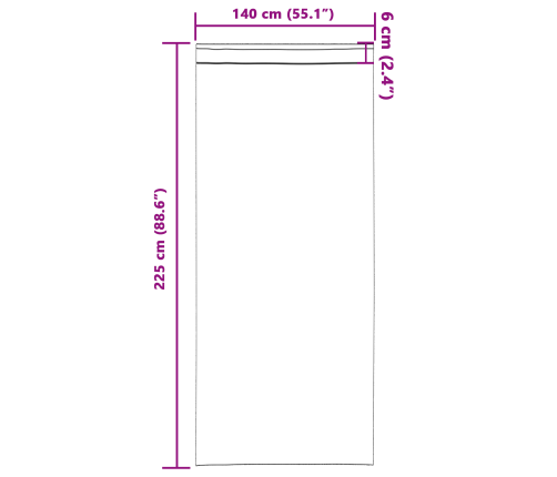 Zīda Aizkari 2 Gab. Ar Stieņa Kabatu Šampanietis 225X140 Cm Vidaxl