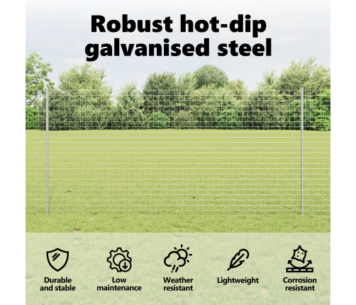 Žoga Stabi 10 Gab. U Formas Cinkots Tērauds 100 Cm Vidaxl