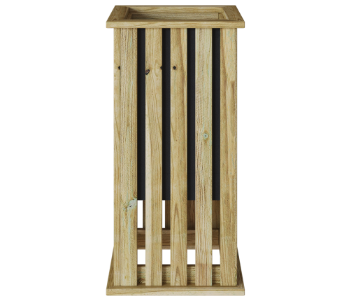 Vivaxl Dārza Stādītājs Ar Oderi 33X33X65 Cm Impregnēta Koka Priede Vidaxl
