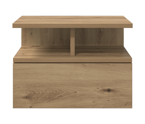 Vidaxl Piekaramais Naktsgaldiņš Mākslinieciskajā Ozolā 40X31X27 Cm