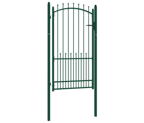 Žoga Vārti Ar Pīķiem, 100X175 Cm, Zaļš Tērauds Vidaxl