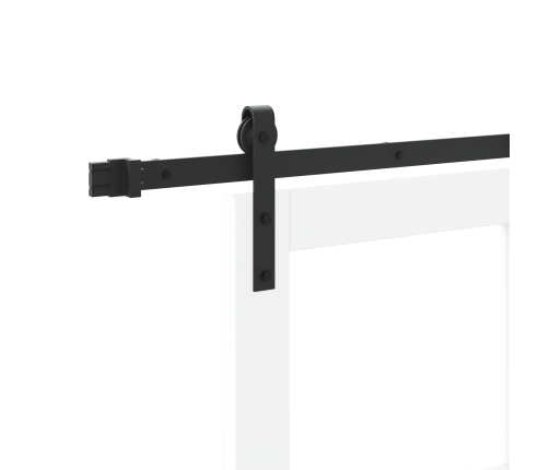 Bīdāmās Durvis Ar Aparatūras Komplektu 'Orkdal'baltas 73.5X211 Cm Vidaxl