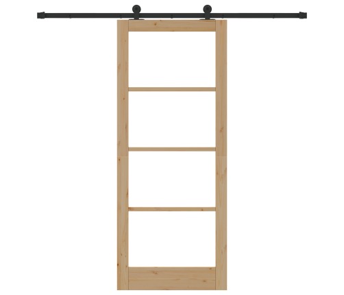 Bīdāmās Durvis Ar Rīku Komplektu 'Orkdal'86X211 Cm Vidaxl