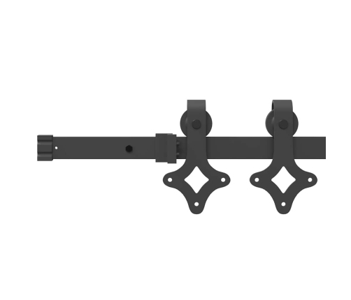 Bīdāmās Durvis Ar Aprīkojuma Komplektu 83X232 Cm Masīvkoks Priede Vidaxl