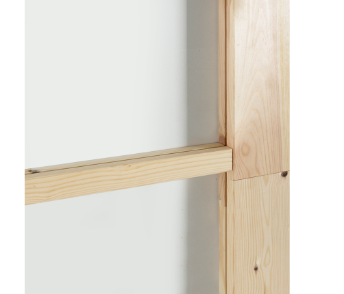 Bīdāmās Durvis Ar Aparatūras Komplektu 83X211 Cm Masīvkoks Priežu Vidaxl