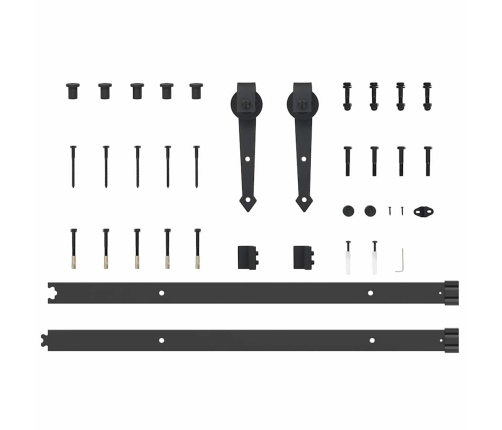 Slīdošās Durvis Ar Aparatūras Komplektu 'Orkdal'78X232 Cm Vidaxl