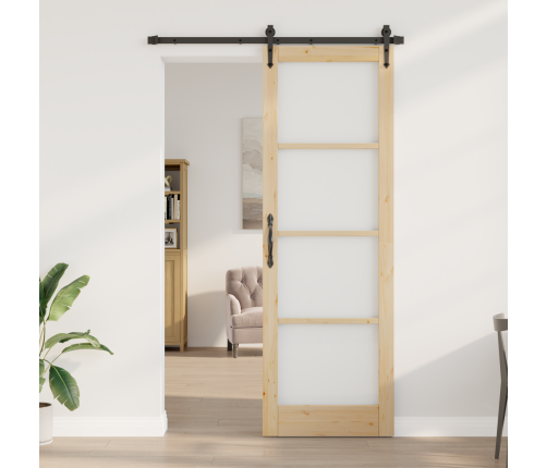 Slīdošās Durvis Ar Aparatūras Komplektu 'Orkdal'78X232 Cm Vidaxl