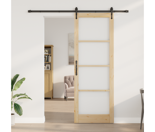 Bīdāmās Durvis Ar Aparatūras Komplektu 'Orkdal'83X232 Cm Vidaxl