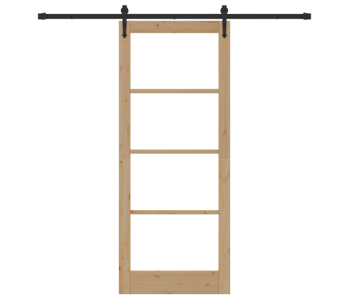 Bīdāmās Durvis Ar Aparatūras Komplektu 'Orkdal'86X211 Cm Vidaxl