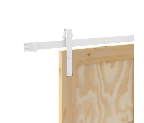 Bīdāmās Durvis Ar Detaļu Komplektu 83X232 Cm Masīvs Priežu Koks Vidaxl