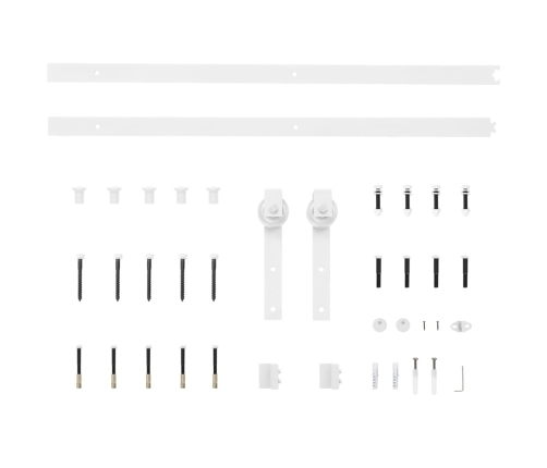 Vidaxl Bīdāmās Durvis Ar Aparatūru 86X211 Cm Solidais Priežu Koks, Vidaxl Iekšējās Durvis ‘Orkdal’ 86X211X4 Cm Solidais Priežu Koks