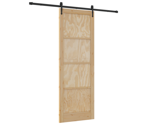 Bīdāmās Durvis Ar Aparatūras Komplektu 'Orkdal'masīvkoks No Priedes Vidaxl