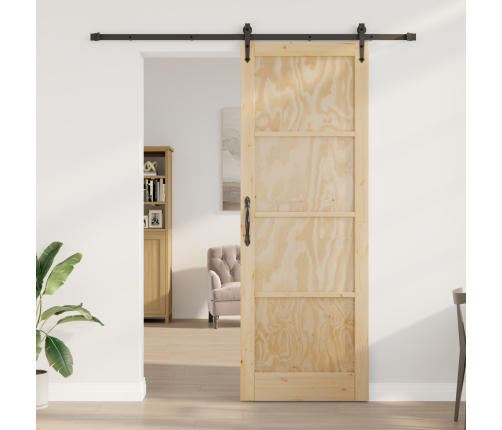 Bīdāmās Durvis Ar Aparatūras Komplektu 'Orkdal'masīvkoks No Priedes Vidaxl