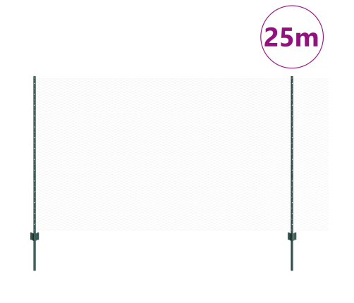 Žoga Stabi 11 Gab. U-Kanalizācija Zaļa 140 Cm Tērauds Vidaxl