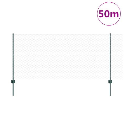 Žoga Stabi 11 Gab. U-Nodaļa Zaļā Krāsā 100 Cm Tērauds Vidaxl