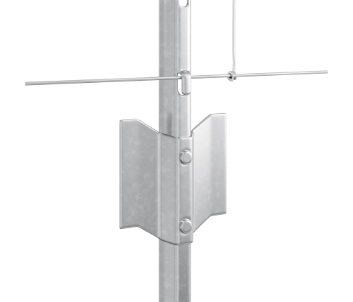 Žoga Stabi 11 Gab. U-Kanāls 80 Cm Galvanizēta Tērauda Vidaxl