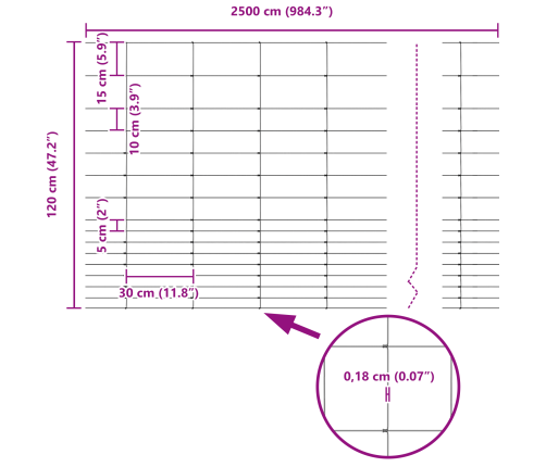 Žogu Stabi 22 Gab., U-Kanāls 120 Cm, Cinkots Tērauds Vidaxl