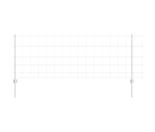 Žogu Stabi 11 Gab U-Kanāls 80 Cm Cinkots Tērauds Vidaxl