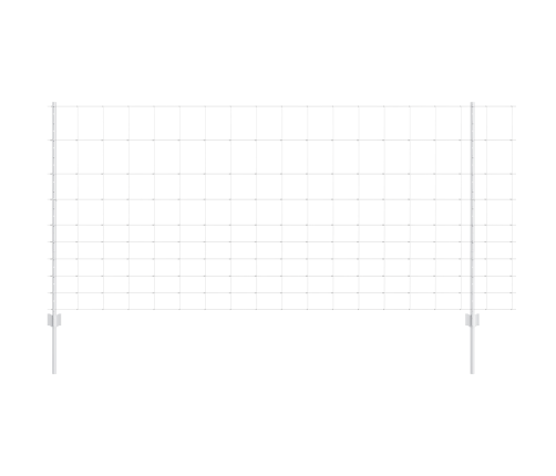 Žogu Stabi 22 Gab. U-Kanāls 120 Cm Cinkots Tērauds Vidaxl