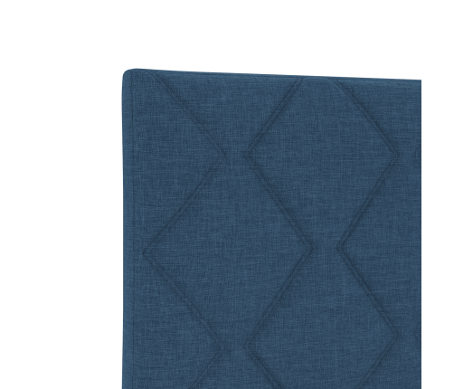 Zils Led Galvgalis Ar Dimantu Bloku Dizainu, 100 Cm Auduma