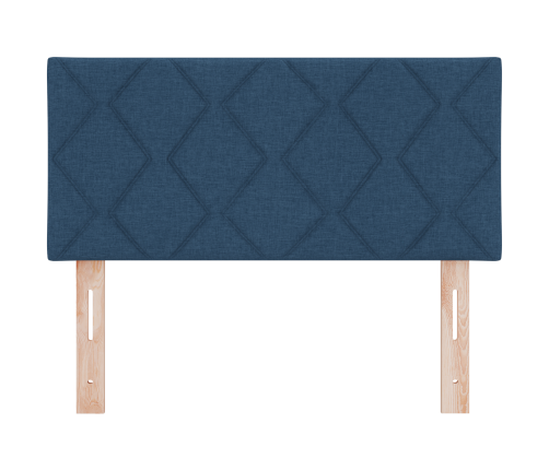 Zils Led Galvgalis Ar Dimantu Bloku Dizainu, 100 Cm Auduma