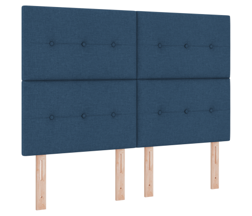 Zils Rāmis Ar Matraci 140X200 Cm Vidaxl