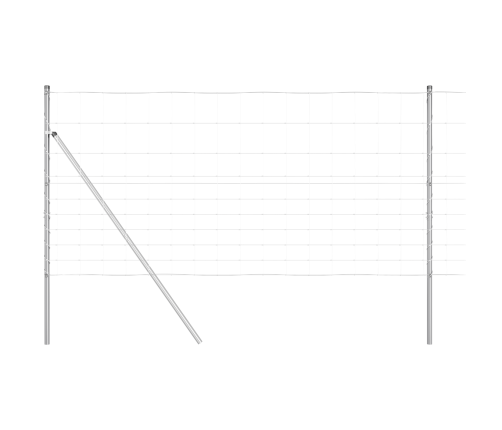 Žogs 1.2X25 M Cinkots Tērauds Vidaxl