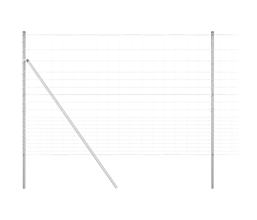 Žogs 1.6X25 M Cinkota Tērauda Vidaxl