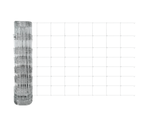 Žogs 0.8X50 M Cinkots Tērauds Vidaxl