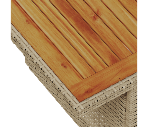 10 Daļu Dārza Dīvānu Komplekts Ar Spilveniem Bēšā Polietilēna Rotangpalma Vidaxl