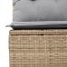 12 Gabalu Dārza Dīvānu Komplekts Ar Spilveniem Bēšs Poliratan Vidaxl