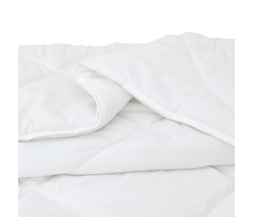 Vasaras Segas Ar Spilvenu 2 Pcs Balta 140 X 220 Cm Mikrošķiedra Vidaxl