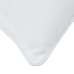 Vasaras Segas Ar Spilvenu 2 Pcs Balta 155 X 220 Cm Mikrošķiedra Vidaxl
