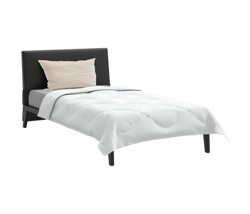 Visu Sezonu Segas Cits Ar Spilvenu Balts 135 X 220 Cm Mikrošķiedra Vidaxl