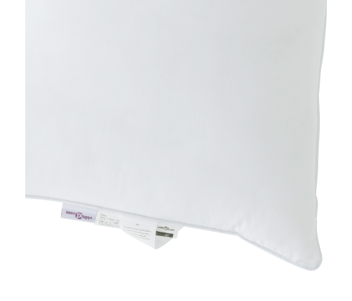 Visu Sezonu Segas Cits Ar Spilvenu Balts 140 X 220 Cm Mikrošķiedra Vidaxl