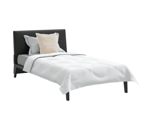 Visu Sezonu Segas Cits Ar Spilvenu Balts 140 X 220 Cm Mikrošķiedra Vidaxl