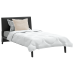 2-In-1 Segu Ar Spilvenu 2 Pcs Balta 135 X 200 Cm Mikrošķiedra Vidaxl