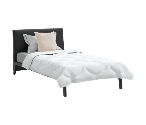 2-In-1 Segu Ar Spilvenu 2 Pcs Balta 140 X 200 Cm Mikrošķiedra Vidaxl