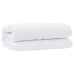 2-In-1 Segu Ar Spilvenu 2 Pcs Balta 155 X 200 Cm Mikrošķiedra Vidaxl