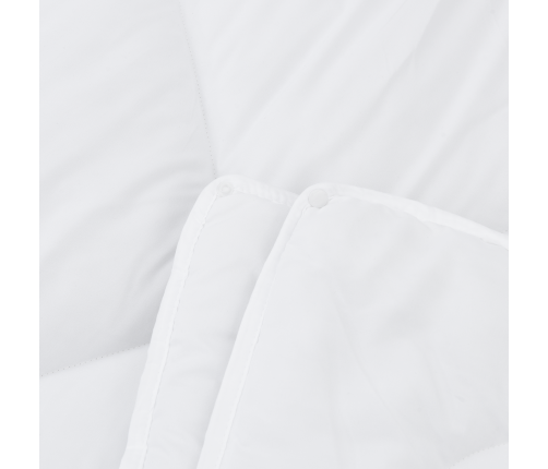 2-In-1 Segu Ar Spilvenu 2 Pcs Balta 135 X 220 Cm Mikrošķiedra Vidaxl