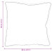 2-In-1 Segu Ar Spilvenu 2 Pcs Balta 135 X 220 Cm Mikrošķiedra Vidaxl